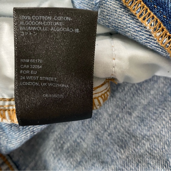 BDG Urban Outfitters Double-Button HighWaisted Mom Jean Size 30 Medium Wash NWOT - Picture 10 of 12